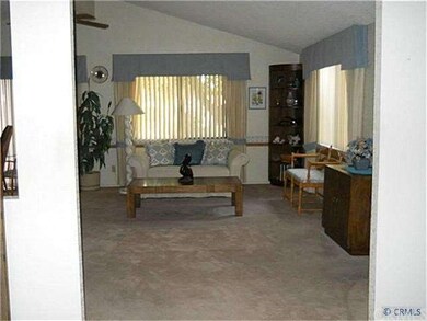 View into living room from family room/office