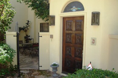 Gated courtyard