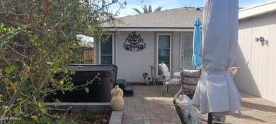 Patio off master suite