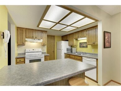Bright kitchen with great pantry.