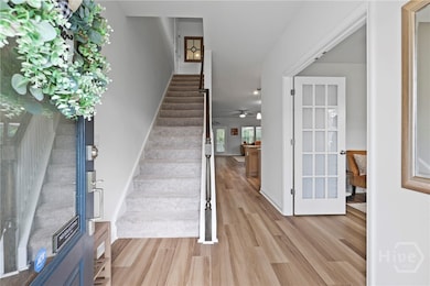 Welcoming foyer.