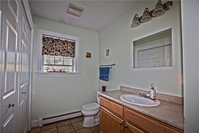 First floor half bath with...