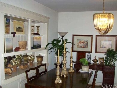 Dining room with built ins  