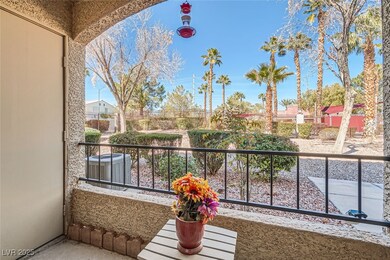 Balcony with central AC