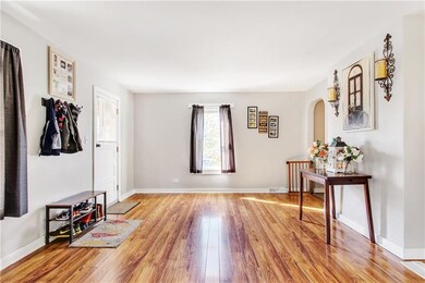This room is inside of the front door. Currently u