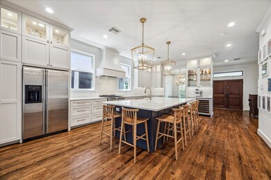 The kitchen was updated in 2022 and has a clean, m