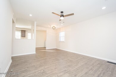 Living Open to Dining