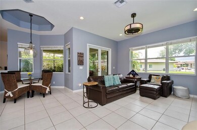 Family room and kitchen nook