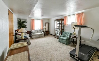 This large game room is spacious and bright!