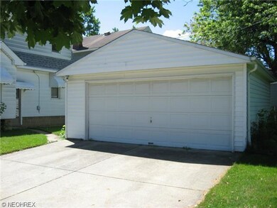 2 Car garage and concrete drive