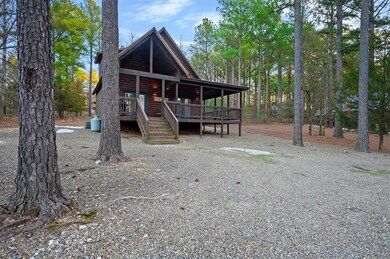 View of log-style house