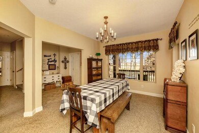Formal dining area