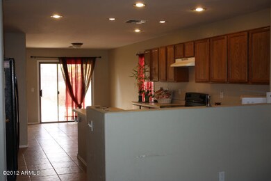 eating area next to kitchen