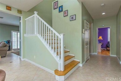 hard wood stairway