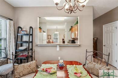 View from Living Room into kitchen with an additio