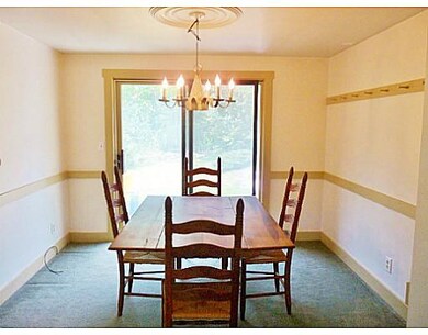 Dining Room. The Dining Room with Chair Rail and C