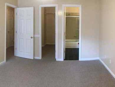 with private bath and walk-in closet