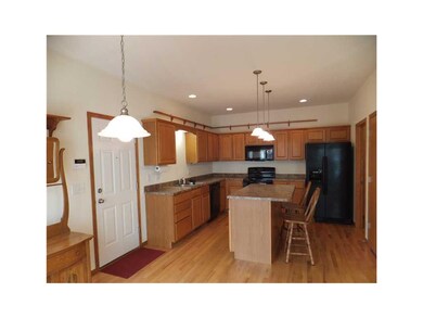 Kitchen. Center island and all appliances stay!
