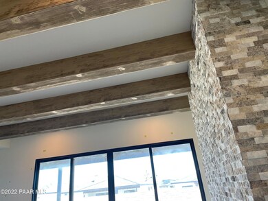 Beamed Ceiling & Fireplace