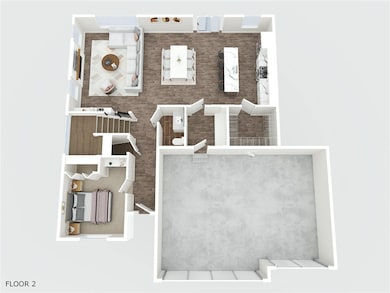 All photos are from floor plan rendering. Final selections may vary.
