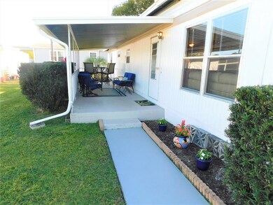 Beautiful outdoor patio area.