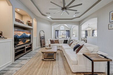 Large open living area.