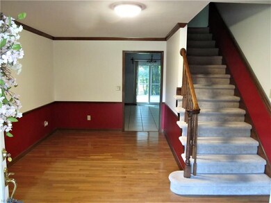 Nice Open Foyer with Beautiful Hardwood Floors