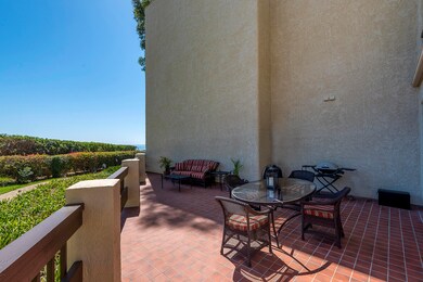 Private patio