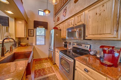 Kitchen with Granite and Farmers Sink