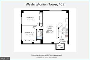 Washingtonian Tower unit 405, Gaithersburg, MD 20878 - photo 3