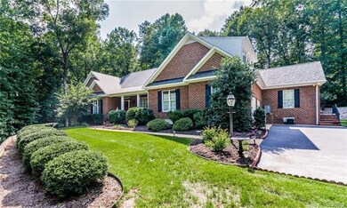 A 2+ Acreage property with ALL BRICK house!