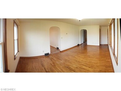 Notice the arched doorways in the living areas. Th