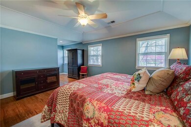 The Master Suite has a large walk-in closets and w