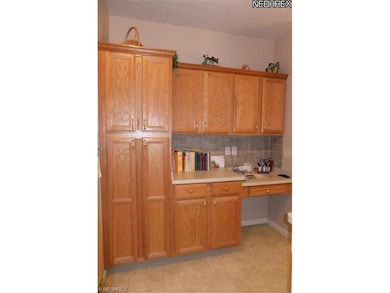 This kitchen is not lacking in storage and the hal