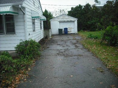 view up driveway