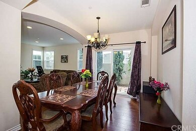 Formal Dining Room with Sliding Glass Doors to Pat