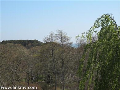 A peek of the water in the distance