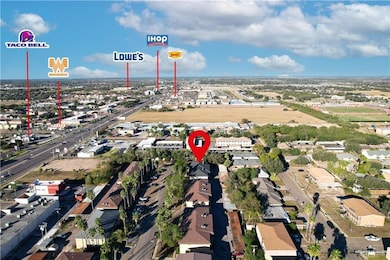 Aerial overview of property's location