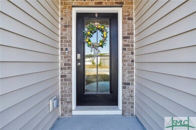 Custom front door.