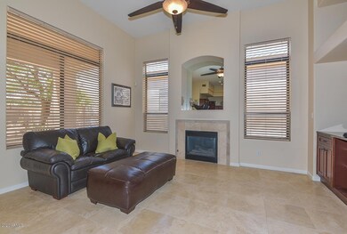 Family Room-Fireplace