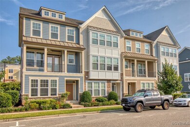 Townhome / multi-family property featuring a balco