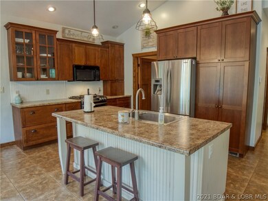 Open Kitchen w/Shiplap and Farmhouse Sink