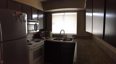kitchen counter sink stove
