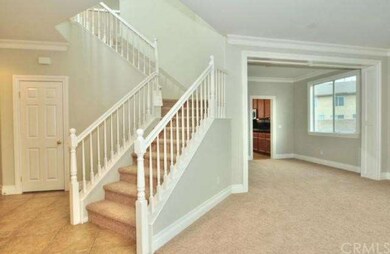Elegant stairway with all new custom paint and carpet