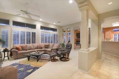 LIVING ROOM LOOKING INTO KITCHEN