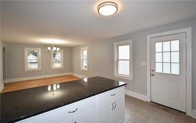 Kitchen to Dining Room View