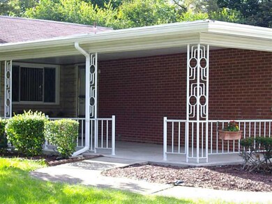 Exterior Front. HUGE FRONT PORCH FOR RELAXING AND 