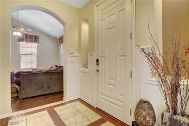 ENTRY FOYER WITH TUMBLED STONE & NICHES
