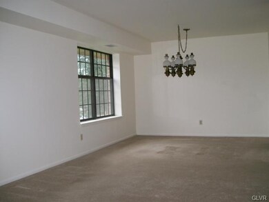 View of dining area from the living room