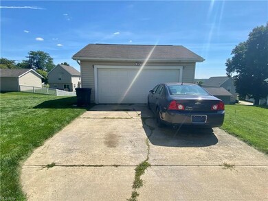 Front of 2 Car Garage
